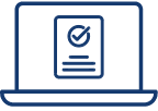State Posting Notices A document with a checkmark is rendered inside a laptop screen